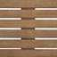 Tortuga Eucalyptus Patio Coffee Table
