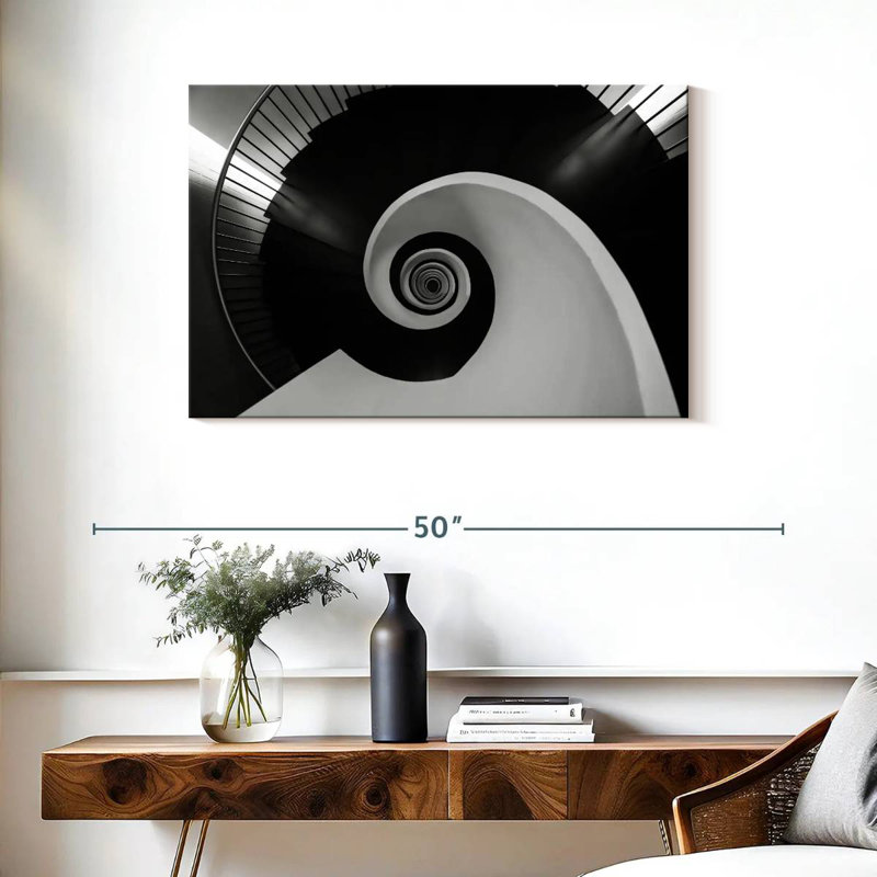 Lilie Yin Yang Staircase, 24" H x 36" W