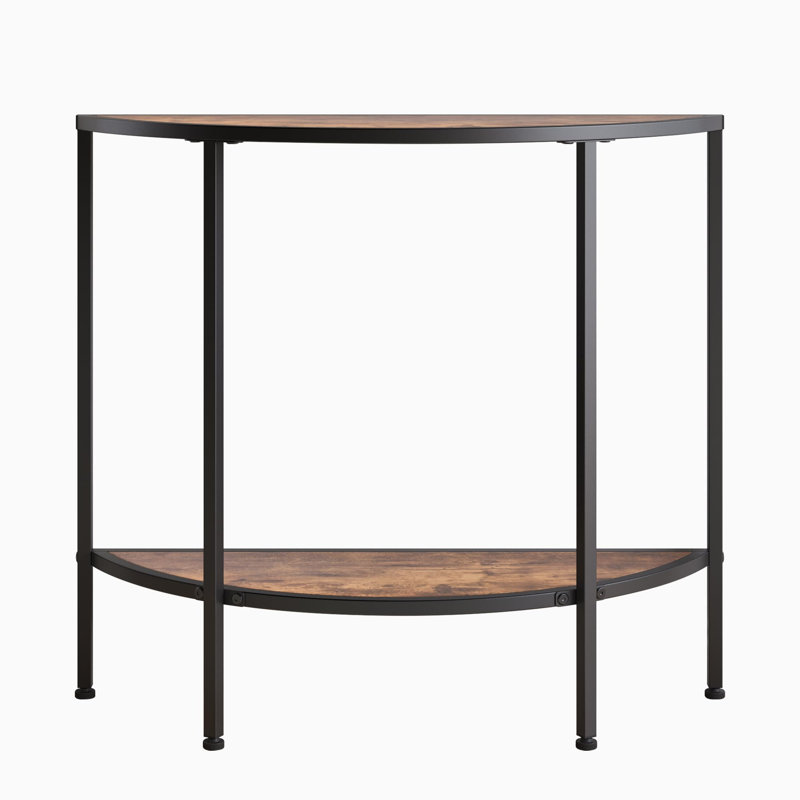 90cm Console Table, Brown