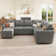 Latitude Run® U Shaped Sleeper Sectional Modular Sofa Bed With Storage Chaise
