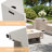 Outdoor Seating Group With Fire Pit( Set Of 5)-159762487