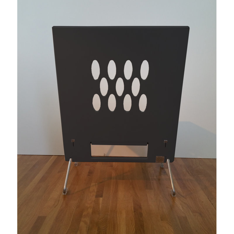 Outdoor Lounge Chair, Black