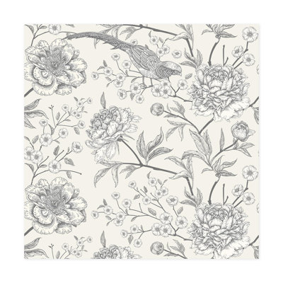 Bordure florale pelez et collez