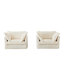 Ensemble de 2 chaises d'appoint Modern Armchairs-700661669