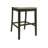 Colefax Rubberwood Barstool With Fabric Seat-752934016-752934020-757152086
