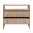 Taube Highland Open Shelf, 2-Drawer Nightstand-1254627367