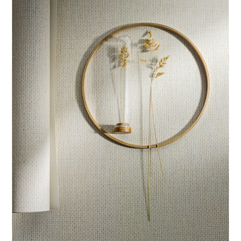 Terra - Vinyl Vinyl Wallpaper Roll, Beige