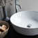 Tikamoon Luna 16.54'' Ceramic Circular Bathroom Sink