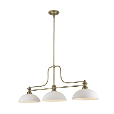 Hagood 3 - Light Kitchen Island Pendant