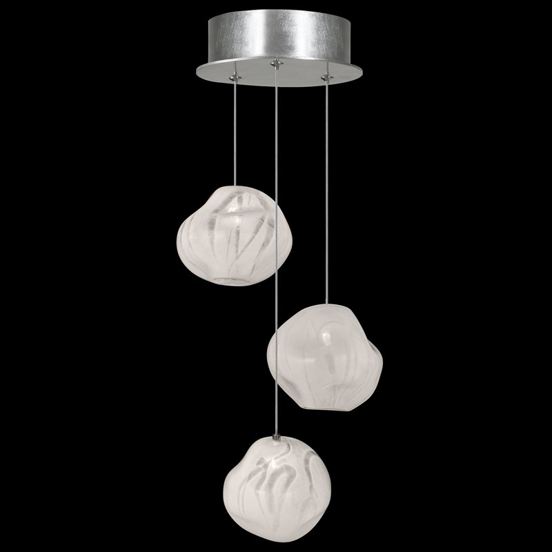 Vesta 3 - Light Cluster Pendant, Silver