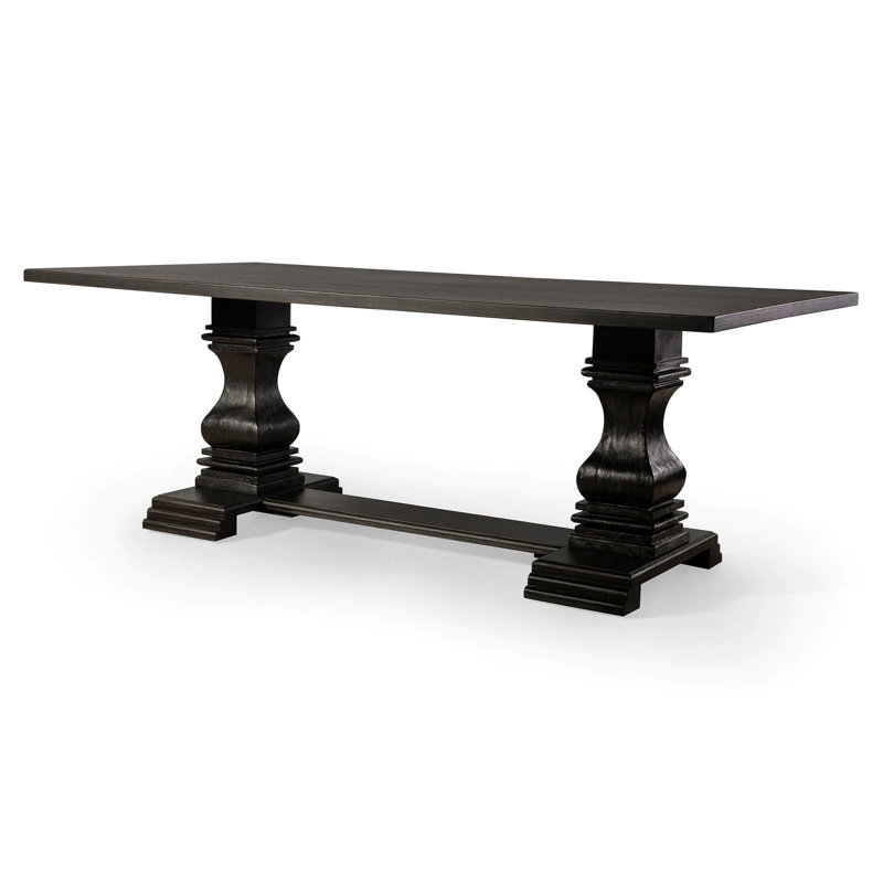 Table de salle à manger en bois massif Biyron