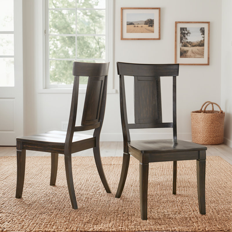 Chaise d'appoint Fortville, Noir antique