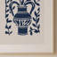 Abstract Blueflower Print-2079699545
