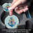 Submerged Anchor Single Round Absorbent Stone Car Coaster