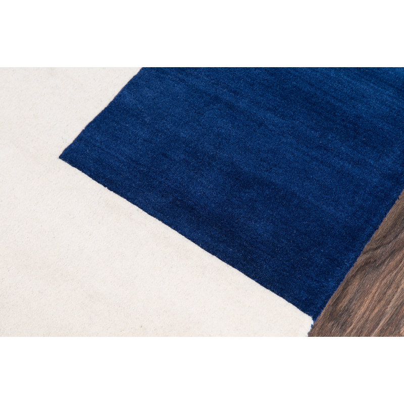 Wool Geometric Indoor Rug, Rectangle 8' x 10'