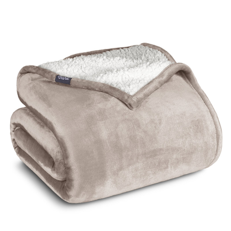 Couverture Sherpa, Double/grand, Galet