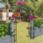 Support en métal pour arche de jardin-116793867