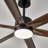 Ceiling Fan With Lights Quiet DC Motor  Ceiling Fans 6 Speed Levels,Reversible Ceiling Fan, For Patio Living Room, Bedroom-782615697