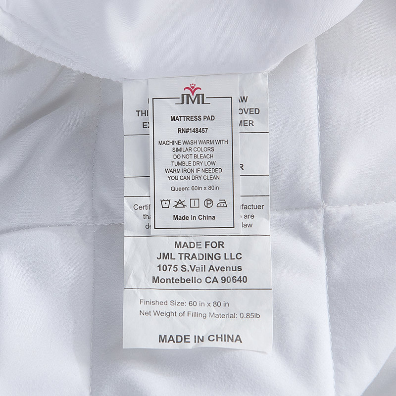 Protège-matelas ajusté hypoallergénique JML, Grand