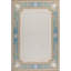 Hand-Knotted High-Quality Beige and Teal Area Rug