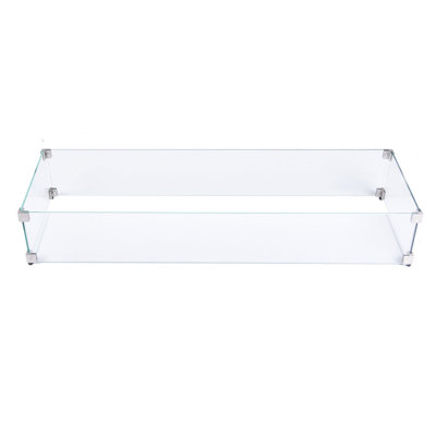 Pare-feu rectangulaire Plus (verre)
