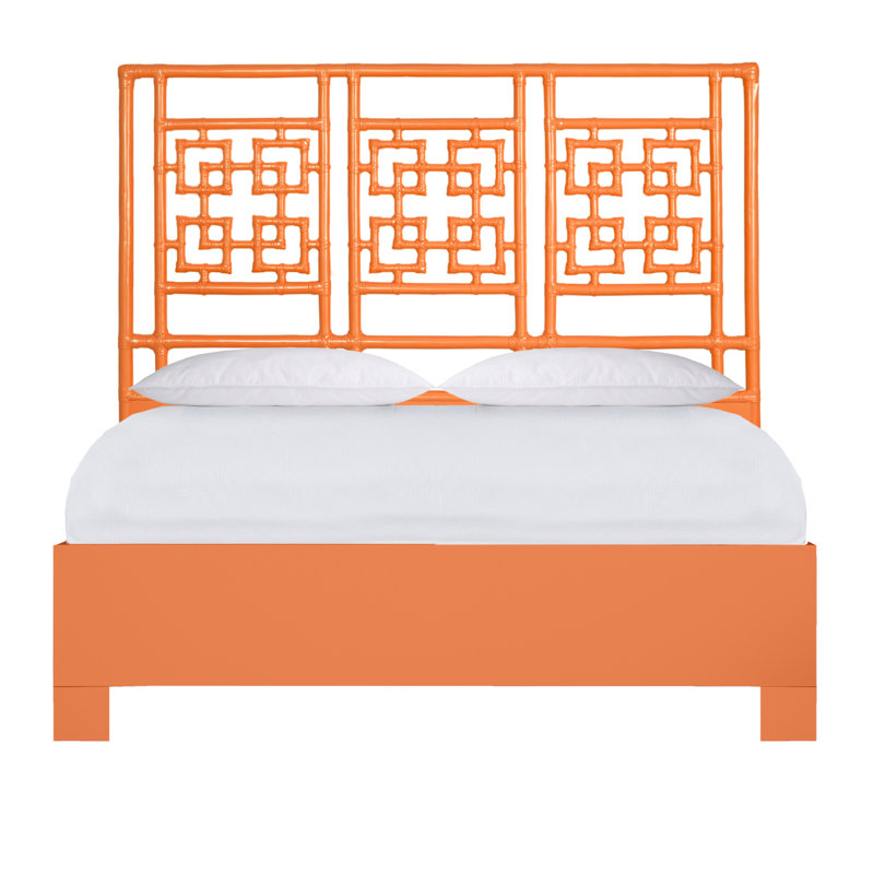 Palm Springs Low Profile Standard Bed, Queen, Turquoise