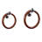 American Cherry Bathroom Hardware Set