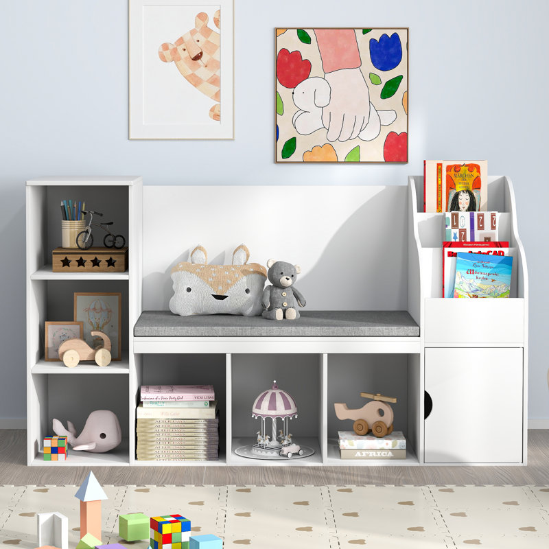 Kids Bookcase With Reading Nook
