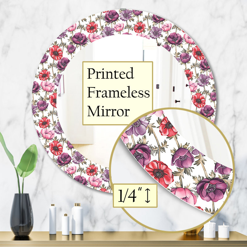 Miroir de salle de bain Bloom 2, H 31,5 po x l po