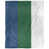 Bleu marine / vert / blanc sélectionné