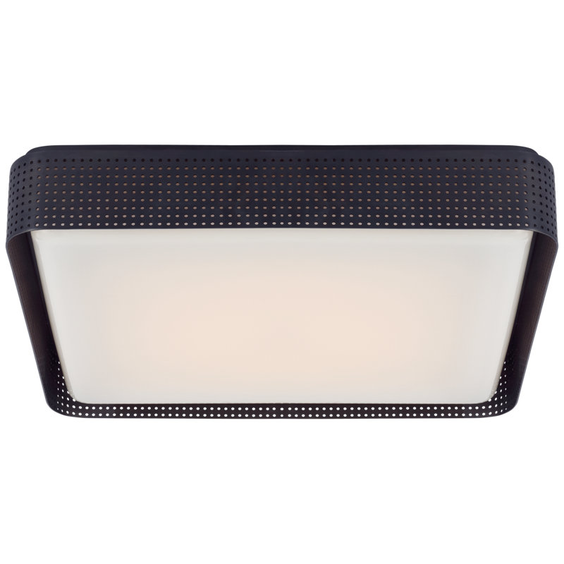 Precision 1 - Light LED Flush Mount, 3.75" H x 20" W x 20" D, Polished Nickel