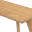 Hawley 41.5" Solid Red Oak Wood Bench-213528016-213528018