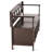 Solid Wood Entryway Storage Bench In Hickory-1871260128