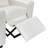 Bianco Kids Recliner Chair with Cupholder PU Leather-1924930046