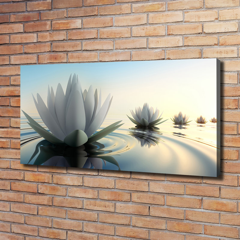 Lotus Flower - Wrapped Canvas Print
