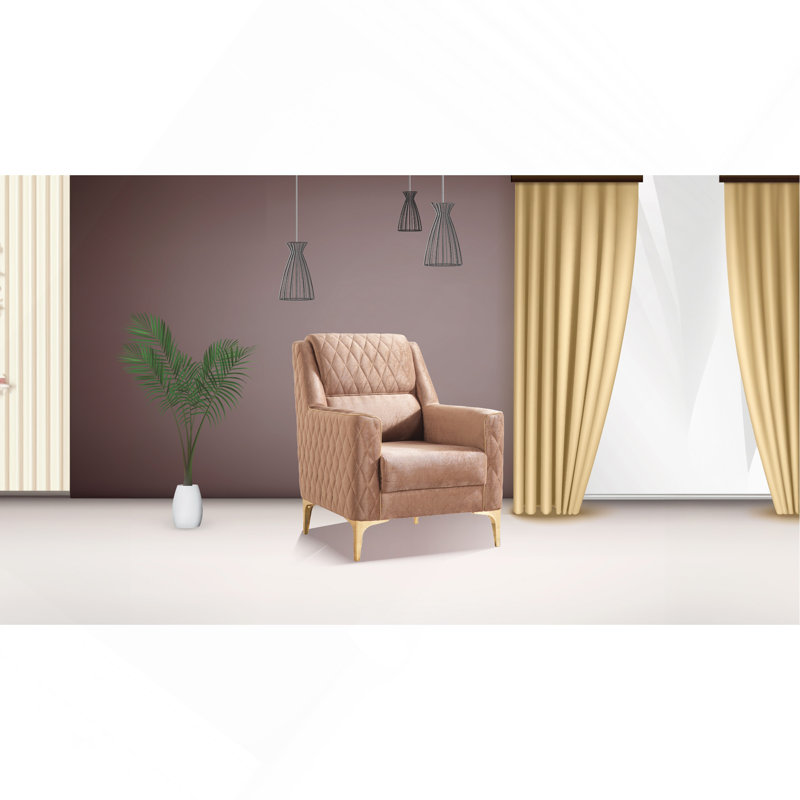 Chaise moderne en cuivre, Cuivre