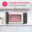 Frigidaire Pi. Four à micro-ondes de comptoir 900 watts avec 10 niveaux de puissance, 8 menus de cuisson automatique, dégivrage automatique, verrou de sécurité pour enfants, noir-133726652