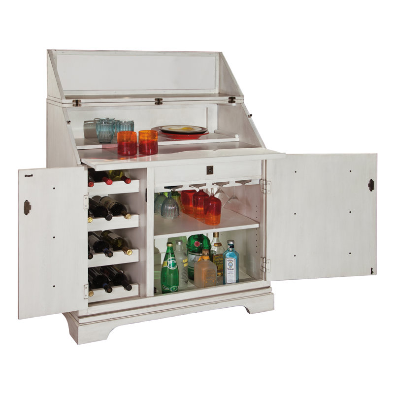100cm Solid Wood Mini Bar