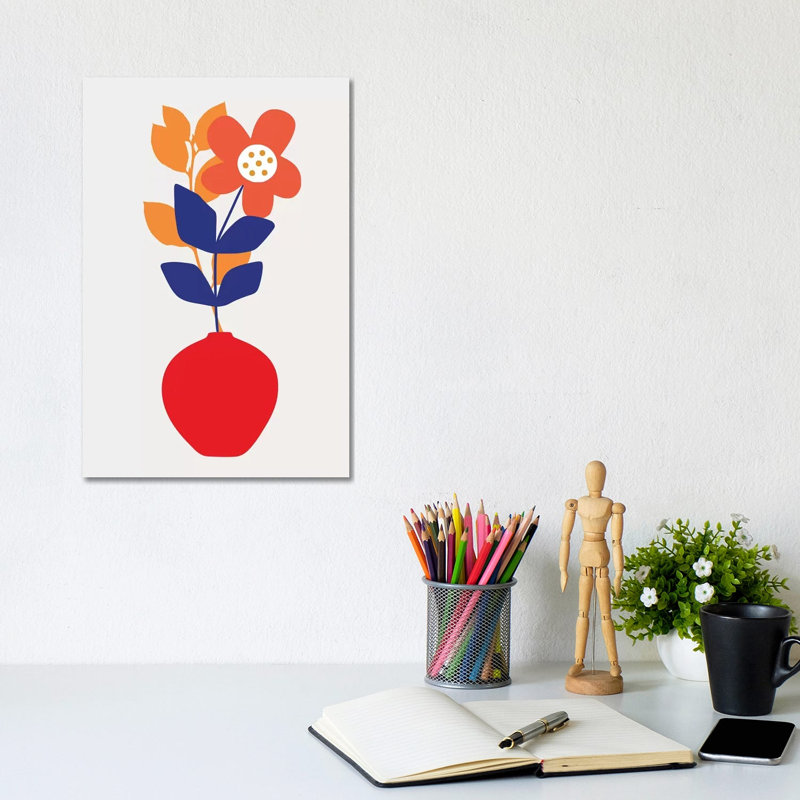 Tinki Tonk by Kubistika - Wrapped Canvas Print, 20.32 cm H x 30.48 cm W