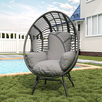 Balancelle de patio avec coussin Elegant