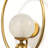 Dailene Solid Brass Armed Sconce
