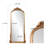 Snelling Solid Wood Arch Mirror-531586886
