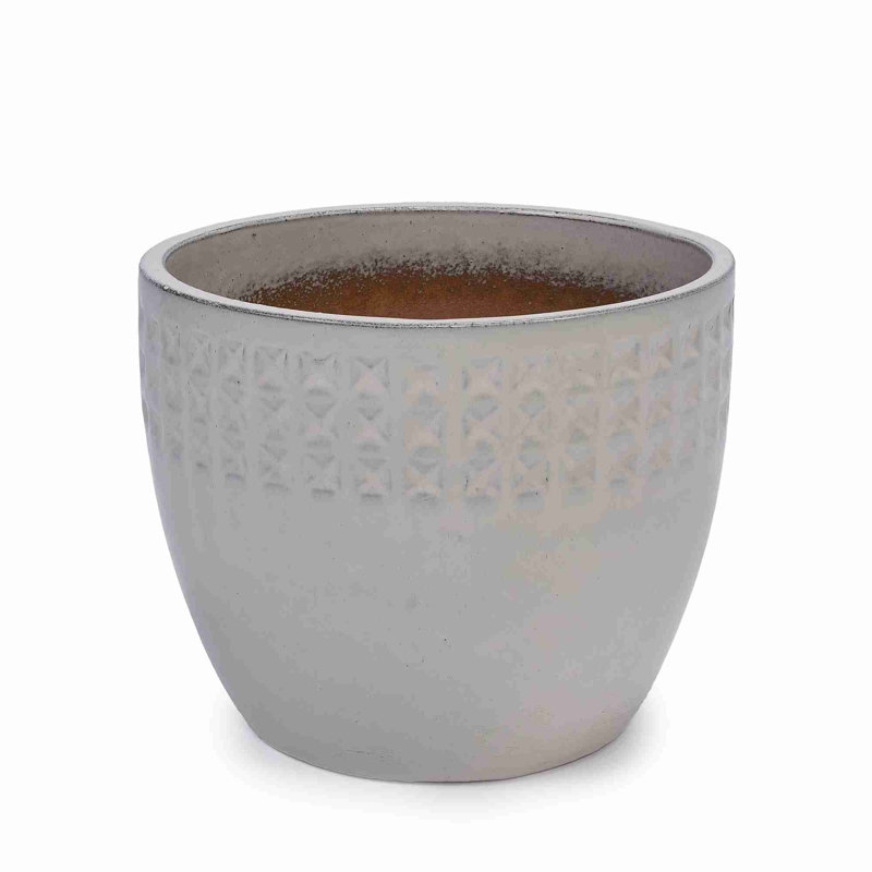Pot de fleurs en céramique de haute qualité, Blanc ancien