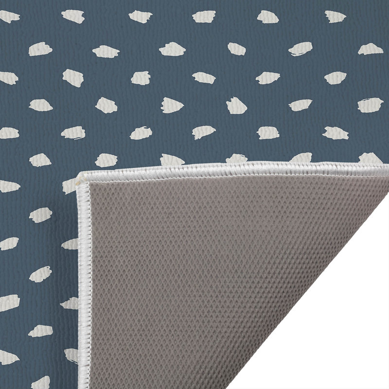 Paillasson Splat Point, Bleu, L 34 po x L 21 po