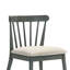 Ensemble de 2 chaises en bois massif-1319298119