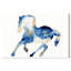 Art sur toile rustique Wynwood Studio Animals - cheval bleu et blanc pour décoration intérieure-1778470477