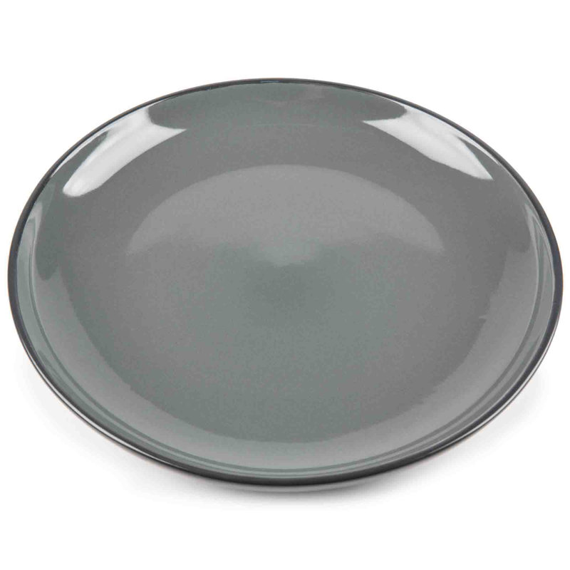 12 Piece Dinnerware Set - Service for 4, Charcoal