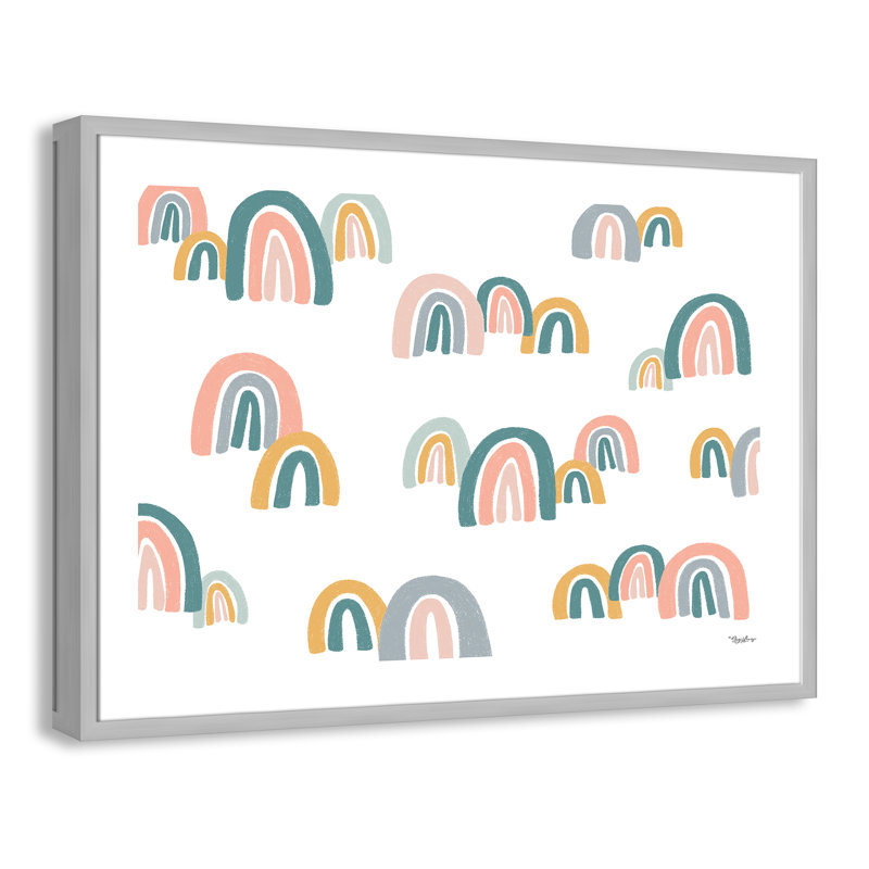Décoration murale pour enfants, H 25,5 po x l 35,5 po x P 1,19 po, Encadré de boîte argent
