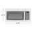 GE® 1.6 Cu. Ft. Over-the-Range Microwave Oven-23615194