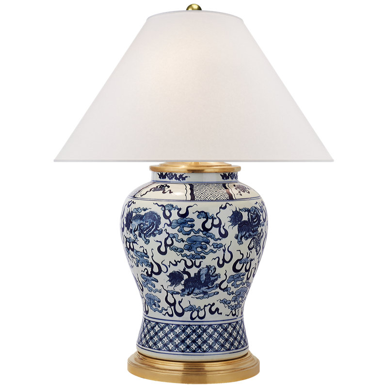 Ralph Lauren Foo 2 - Light Standard Table Lamp, 34" H x 26" W x 26" D